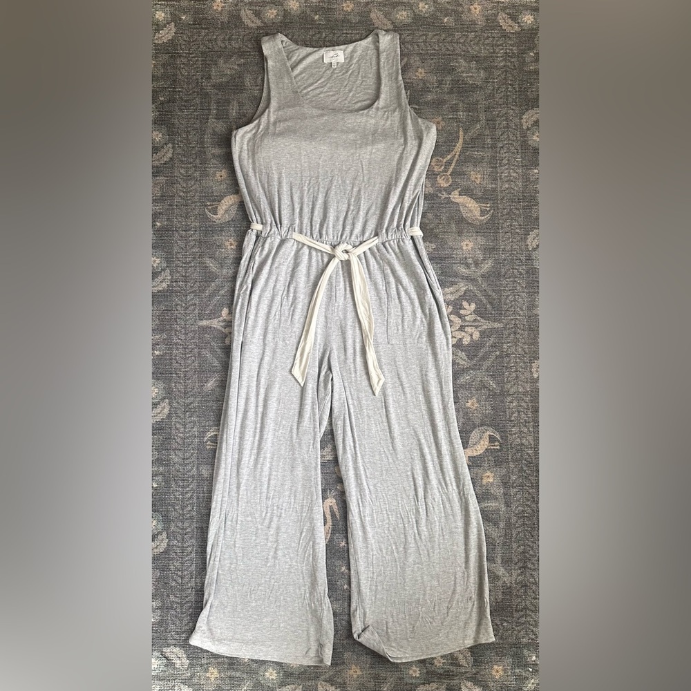 Soma Gray Sleeveless Jumpsuit